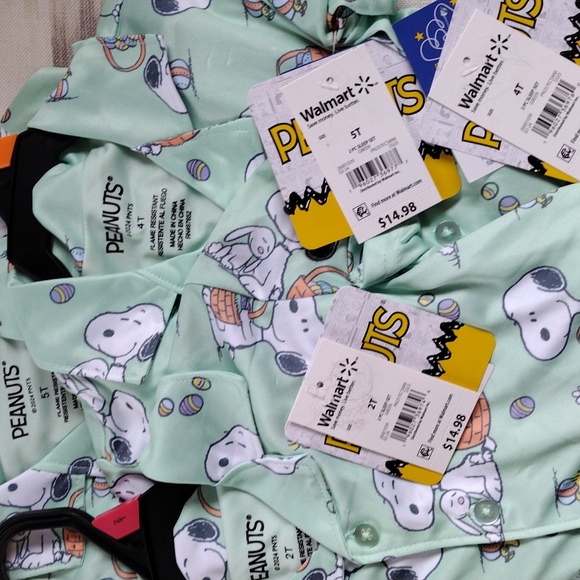 Peanuts Kids Pajamas - Easter Snoopy Print- Multiple Sizes - Picture 8 of 8